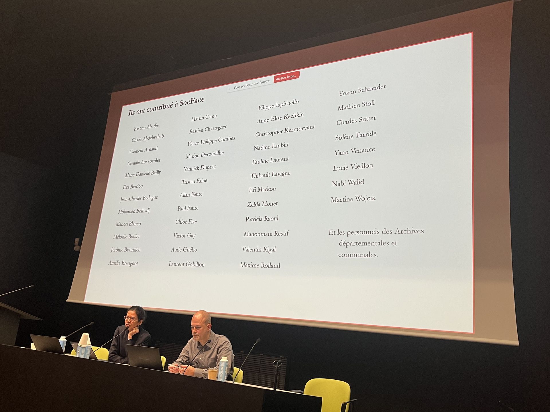 SocFace Archives Nationales TEKLIA INED